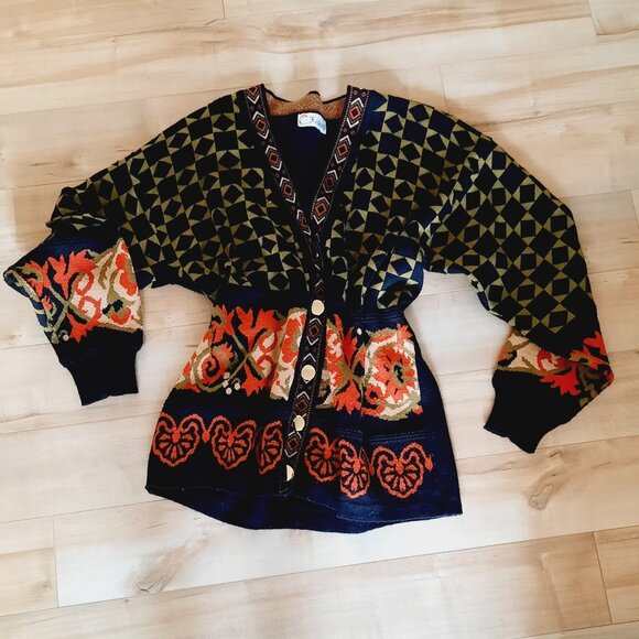 Vintage Autumnal Cardigan - Picture 1 of 7